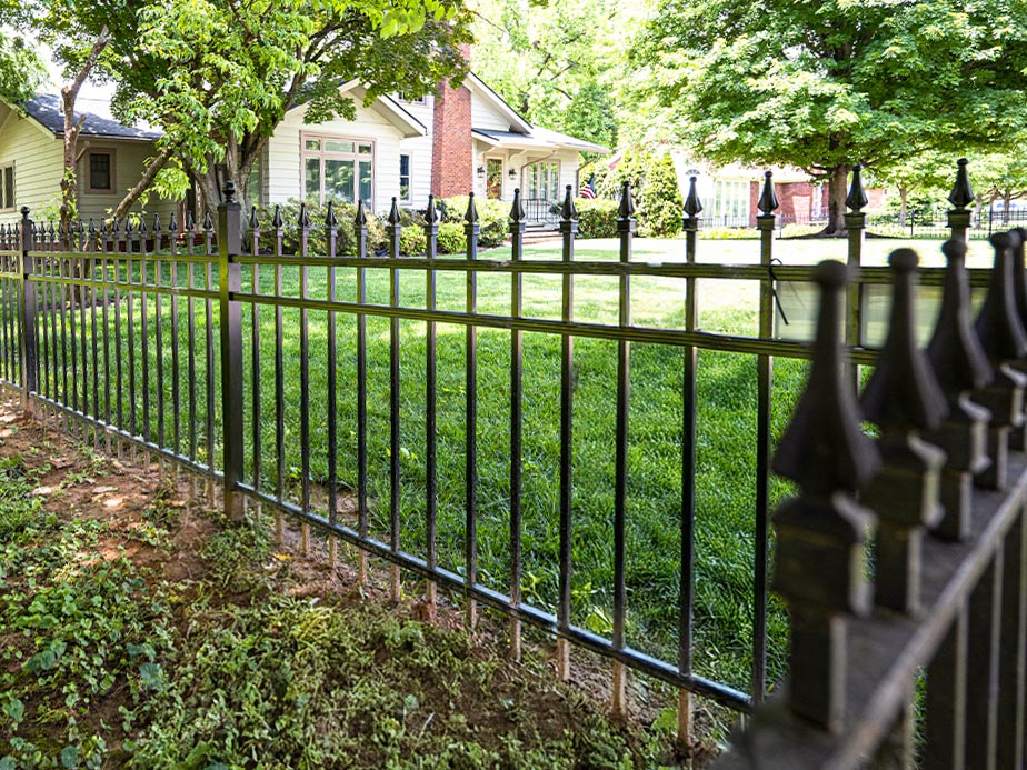 Wrought Iron fencing benefits in West Virginia