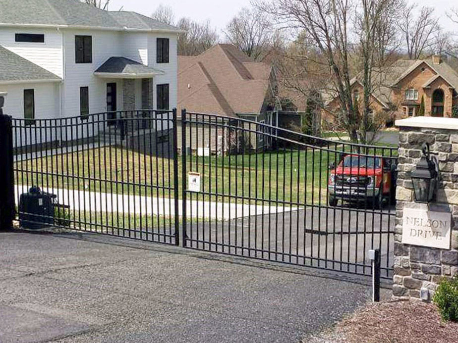 Estate gate options in the West Virginia area.