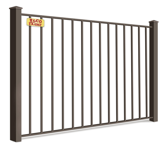 Aluminum fence features popular with West Virginia, SE Ohio and SW Pennsylvania homeowners