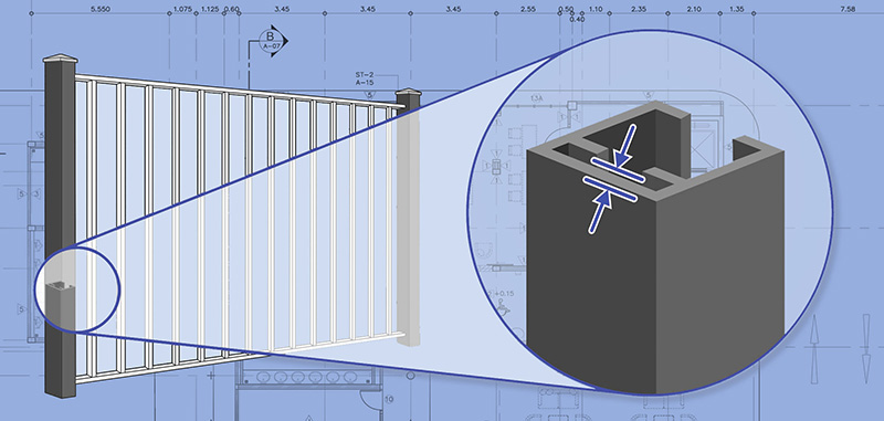 West Virginia, SE Ohio and SW Pennsylvania Aluminum fence Posts installation company