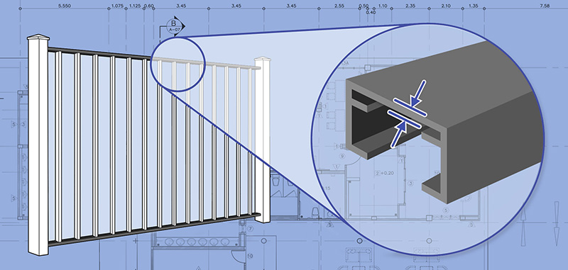 West Virginia, SE Ohio and SW Pennsylvania Aluminum fence Rails installation company