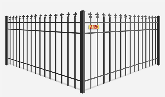 Decorative steel fence contractor in West Virginia