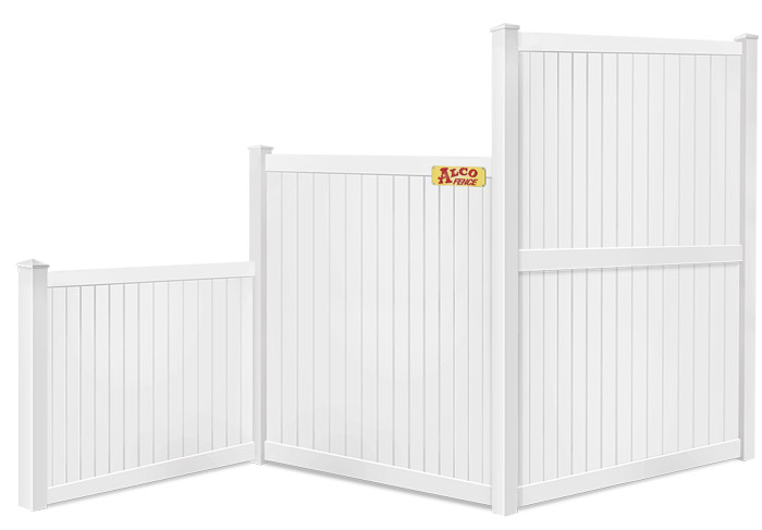 Vinyl and PVC fence height options West Virginia