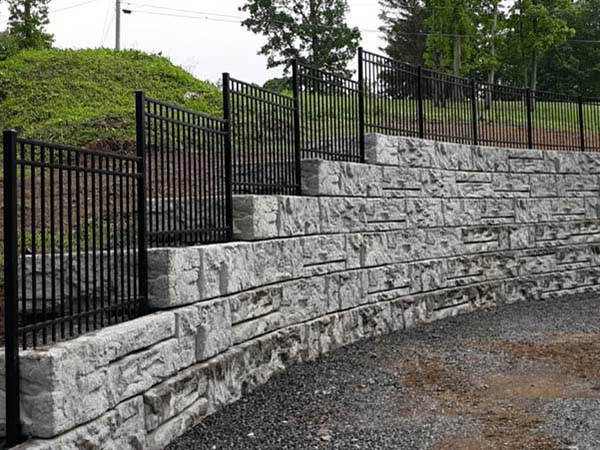 Fence with 3 Rail Aluminum Fence Installation Company in Morgantown West Virginia in West Virginia