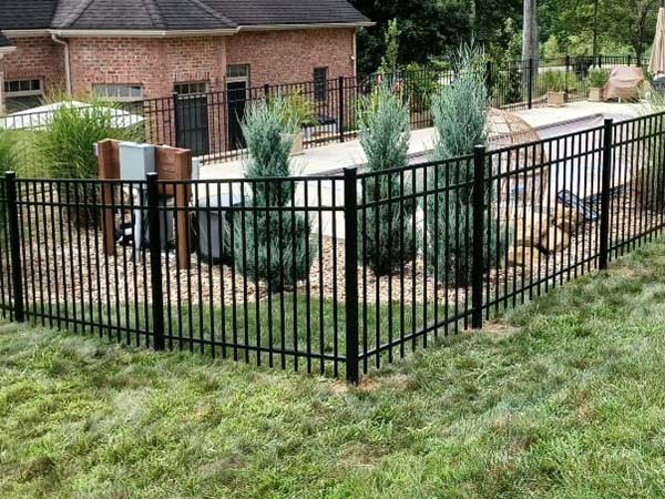 Fence with Morgantown WV 3 Rail Aluminum Pool Fence  in West Virginia