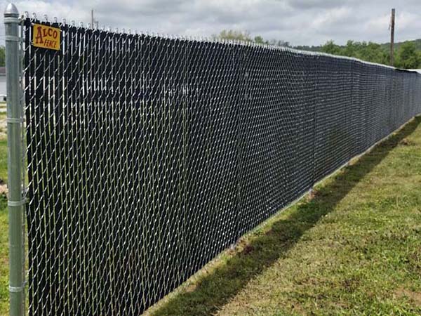 Fence with Morgantown West Virginia Chain Link Semi Privacy Fence  in West Virginia