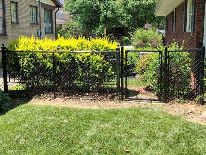 Fence with Chain Link Fence Gate Installation Contractor in Morgantown West Virginia in West Virginia