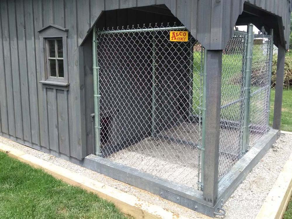 Fence with Chain Link Pet Fence Installation Company in Morgantown West Virginia in West Virginia