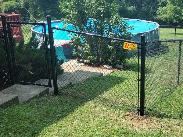 Fence with Security Chain Link Fence Installation Company in Morgantown West Virginia in West Virginia