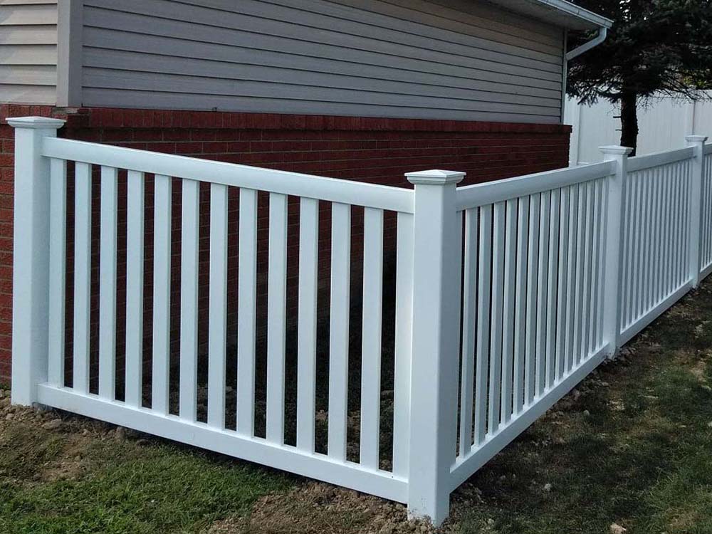 Fence with Vinyl Picket Fence Company in Morgantown West Virginia in West Virginia