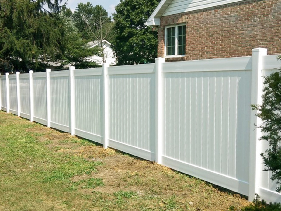 Privacy Fence Example in Fairmont West Virginia