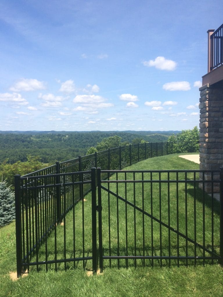 Residential Ornamental Aluminum Fencing Project